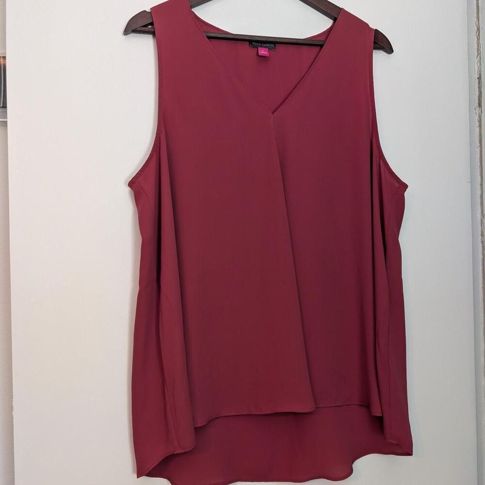 Vince Camuto Women's Burgundy Blouse